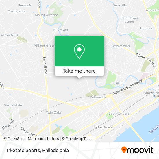 Mapa de Tri-State Sports