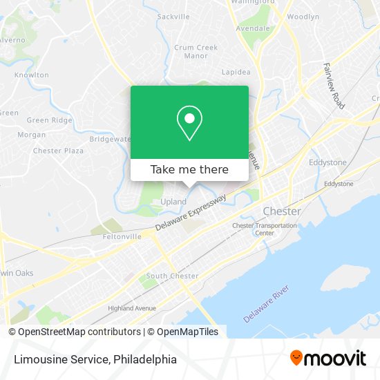 Mapa de Limousine Service