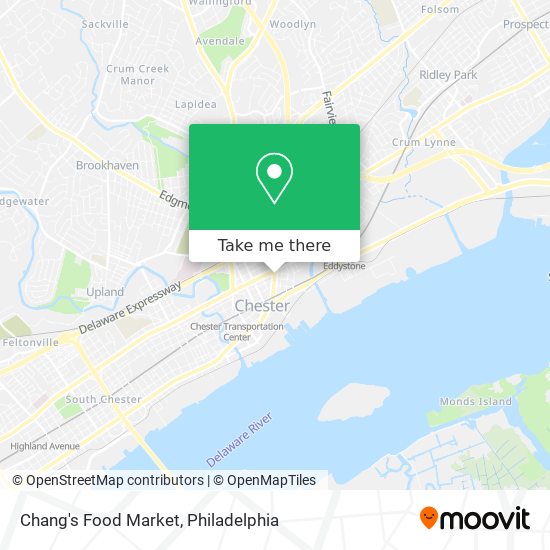 Mapa de Chang's Food Market