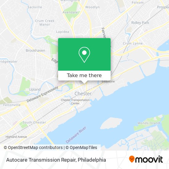 Mapa de Autocare Transmission Repair