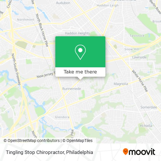 Tingling Stop Chiropractor map