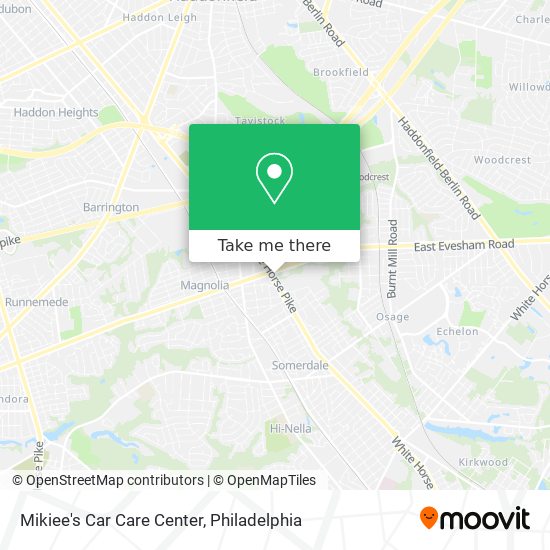 Mapa de Mikiee's Car Care Center