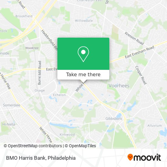 BMO Harris Bank map