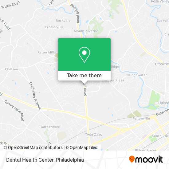 Dental Health Center map