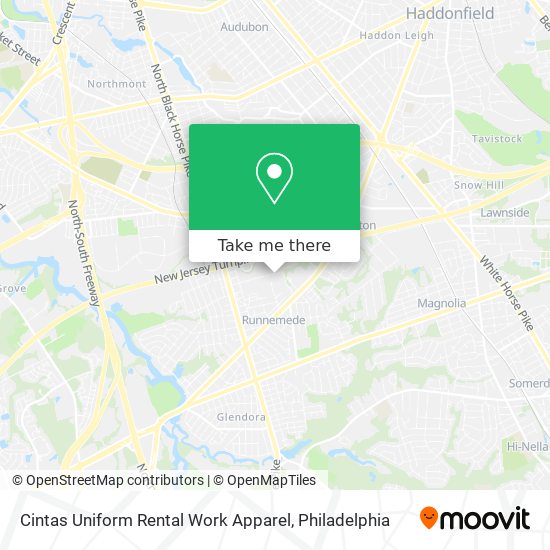 Cintas Uniform Rental Work Apparel map