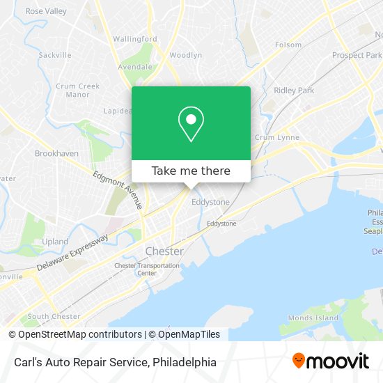 Mapa de Carl's Auto Repair Service
