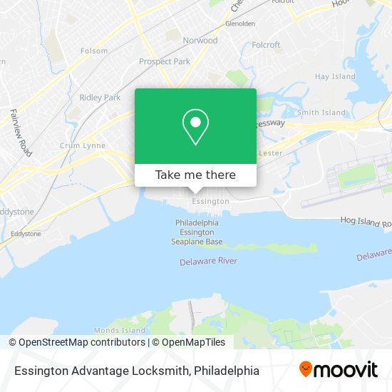 Essington Advantage Locksmith map