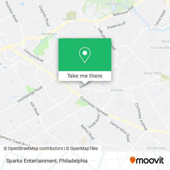 Mapa de Sparks Entertainment