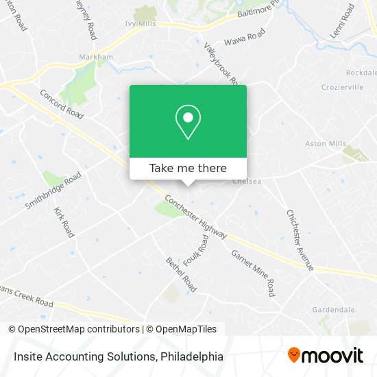 Mapa de Insite Accounting Solutions