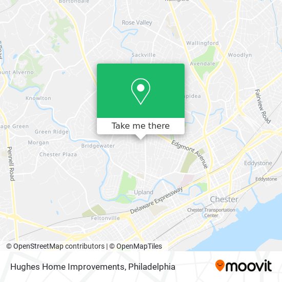 Mapa de Hughes Home Improvements