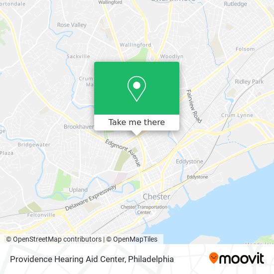 Mapa de Providence Hearing Aid Center
