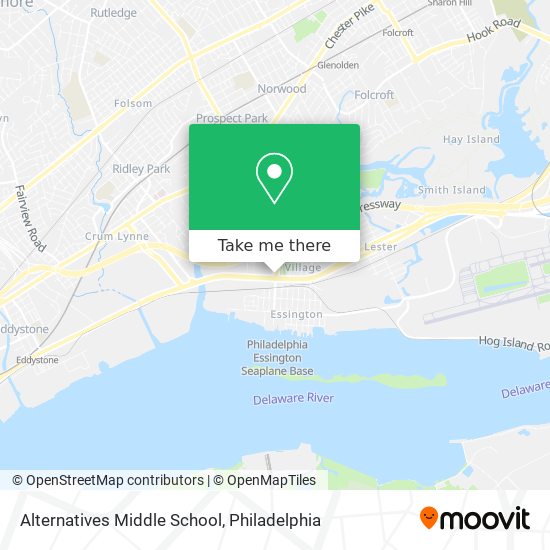 Mapa de Alternatives Middle School