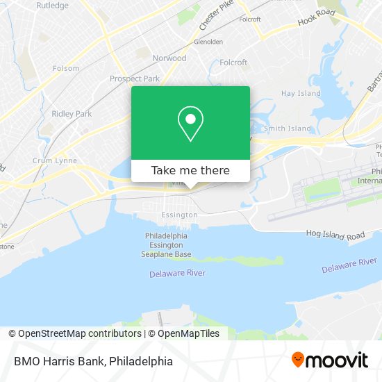 BMO Harris Bank map