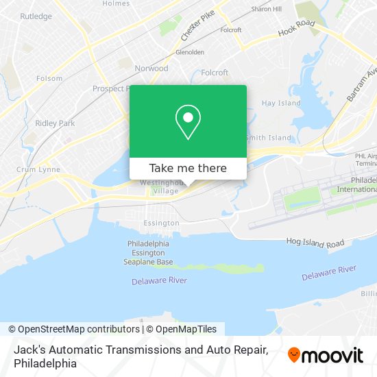 Mapa de Jack's Automatic Transmissions and Auto Repair