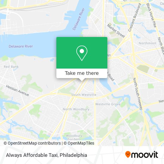 Mapa de Always Affordable Taxi