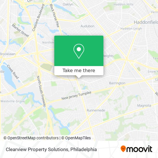 Mapa de Clearview Property Solutions