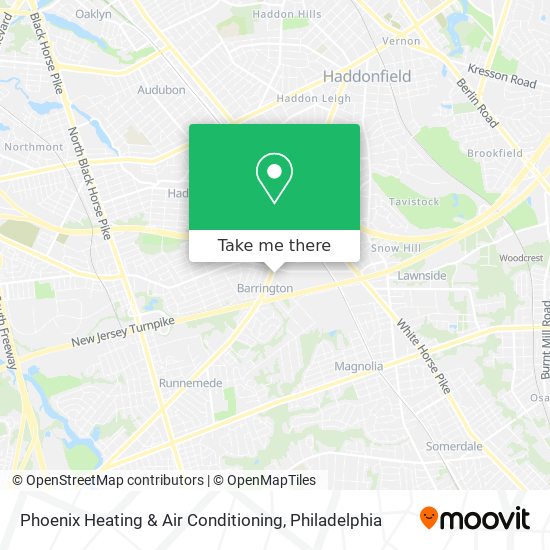 Mapa de Phoenix Heating & Air Conditioning