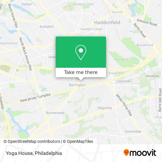 Mapa de Yoga House