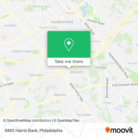 BMO Harris Bank map