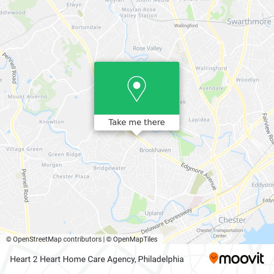 Heart 2 Heart Home Care Agency map