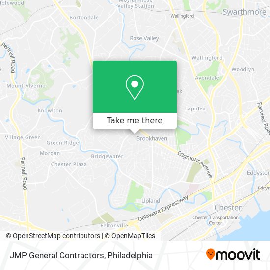 JMP General Contractors map