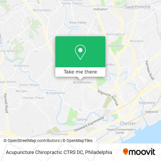 Mapa de Acupuncture Chiropractic CTRS DC