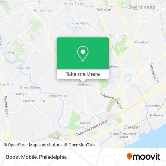 Boost Mobile map