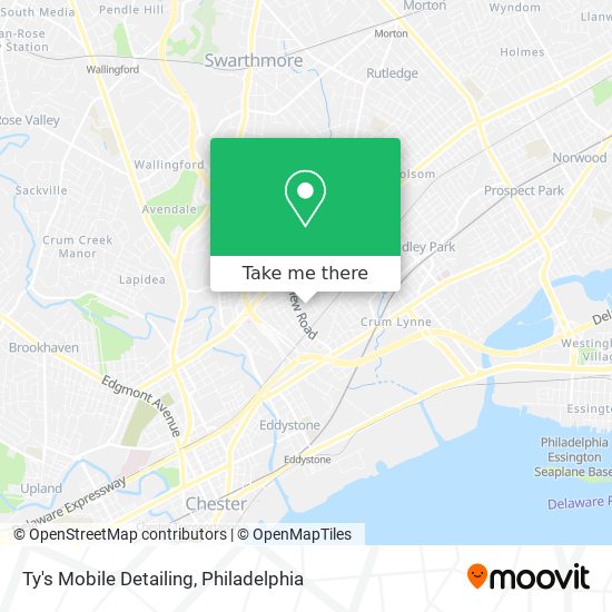 Ty's Mobile Detailing map