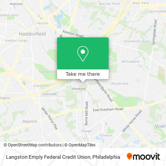 Langston Emply Federal Credit Union map
