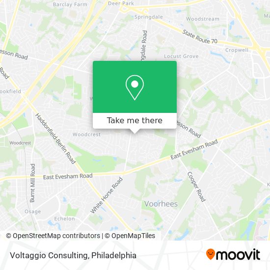 Voltaggio Consulting map