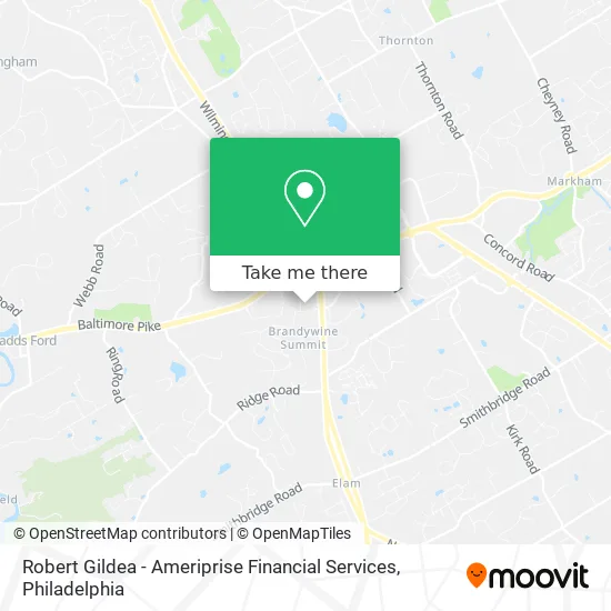 Robert Gildea - Ameriprise Financial Services map