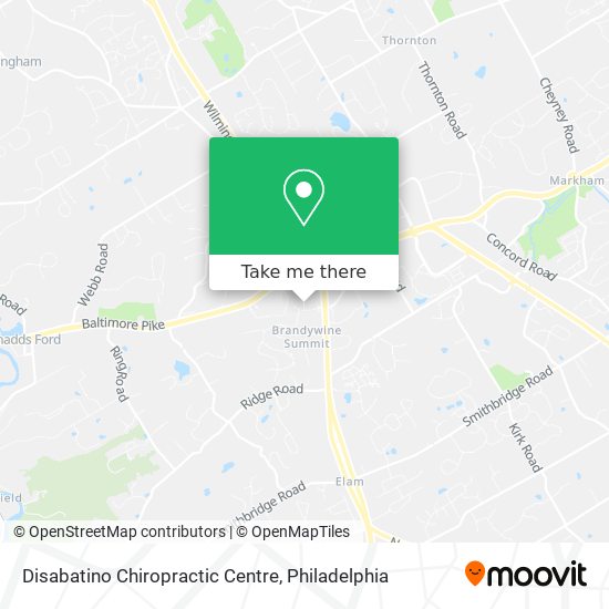 Disabatino Chiropractic Centre map