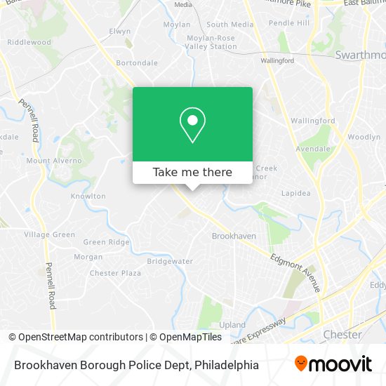 Mapa de Brookhaven Borough Police Dept