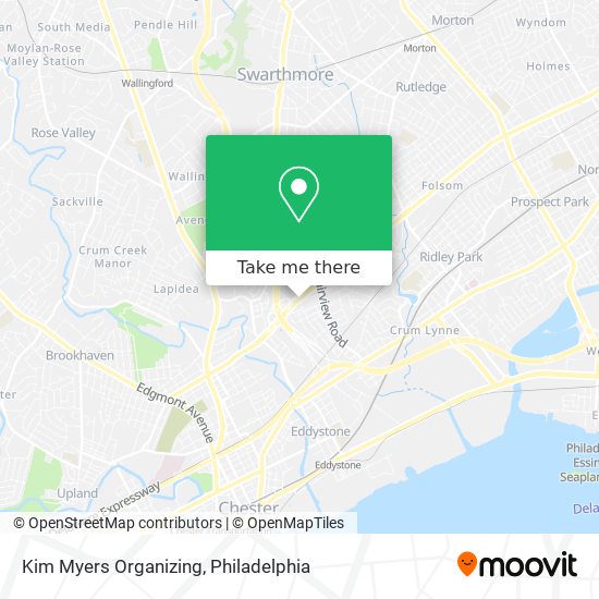 Mapa de Kim Myers Organizing