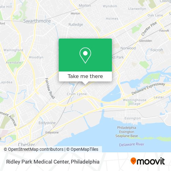 Ridley Park Medical Center map