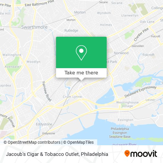 Jacoub's Cigar & Tobacco Outlet map