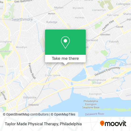 Mapa de Taylor Made Physical Therapy