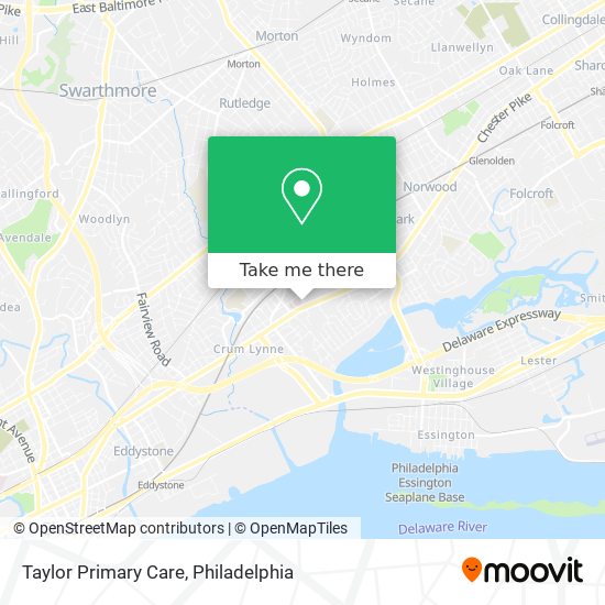 Taylor Primary Care map