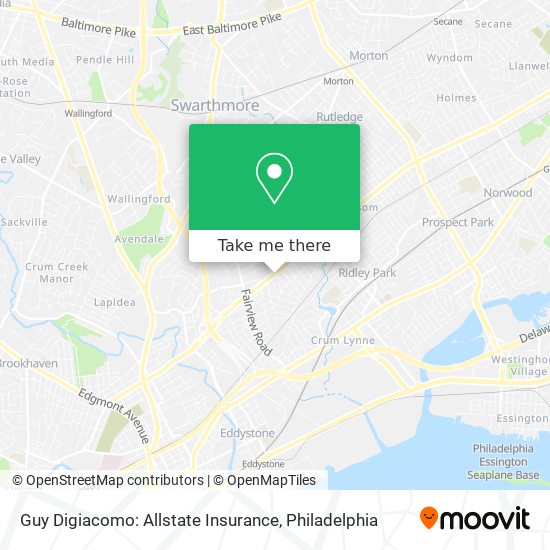 Guy Digiacomo: Allstate Insurance map