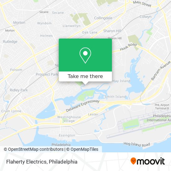 Flaherty Electrics map