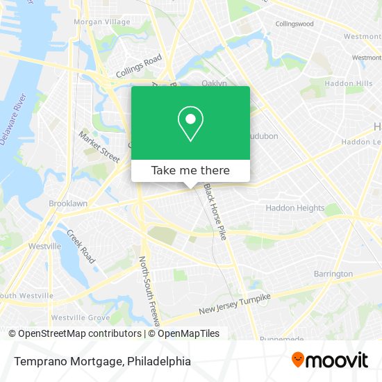 Temprano Mortgage map