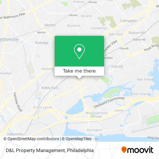 D&L Property Management map