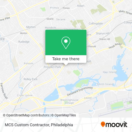 MCS Custom Contractor map