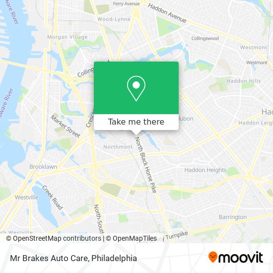 Mr Brakes Auto Care map