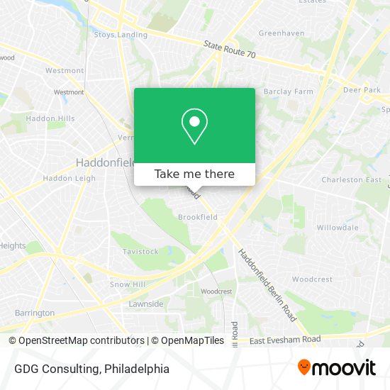 GDG Consulting map