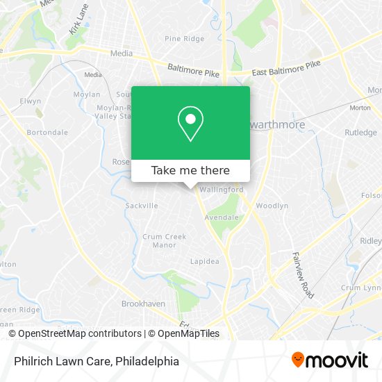 Philrich Lawn Care map