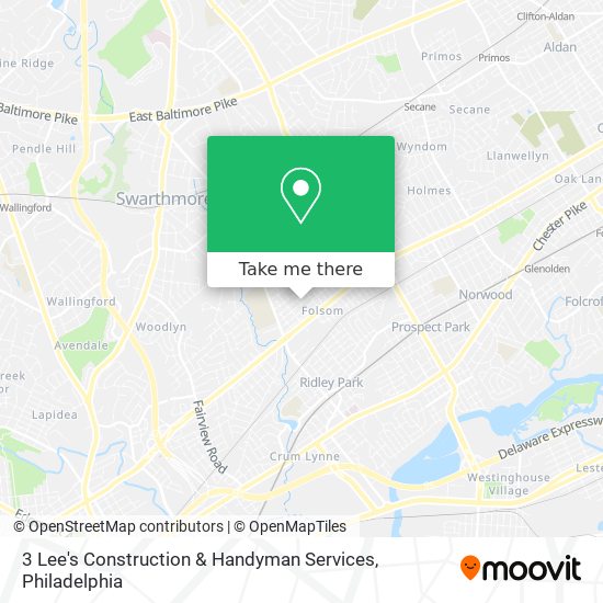 Mapa de 3 Lee's Construction & Handyman Services