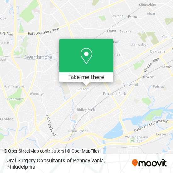 Mapa de Oral Surgery Consultants of Pennsylvania