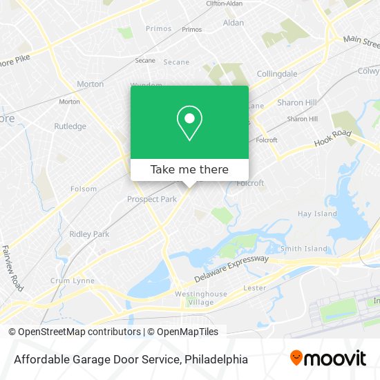 Mapa de Affordable Garage Door Service