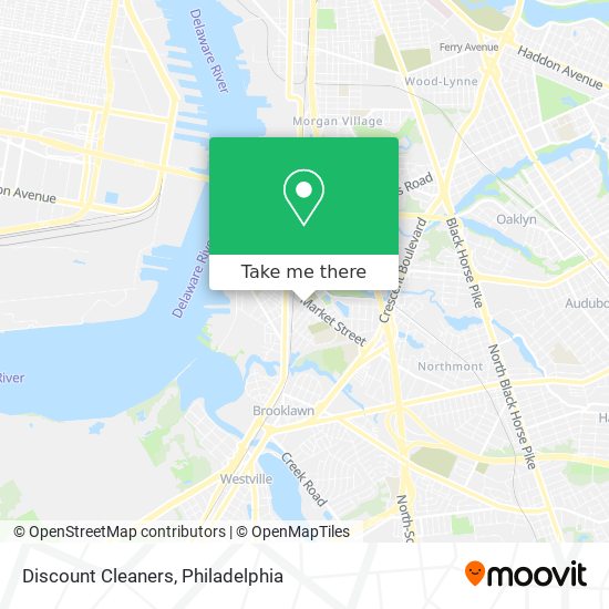 Discount Cleaners map